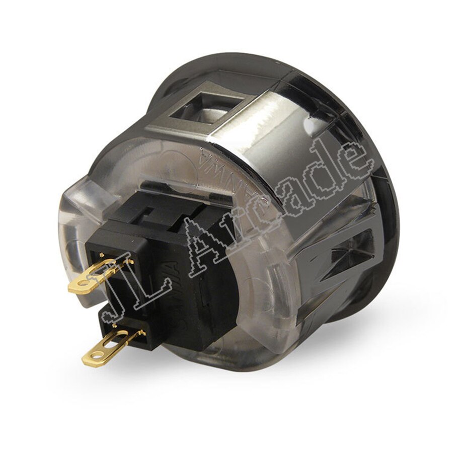 1 Stks/partij Originele Sanwa Metallic Kleur Snap In Knop Authentieke Sanwa OBSJ-24 24Mm OBSF-30 30Mm Metallic Goud Zilver grey Knop