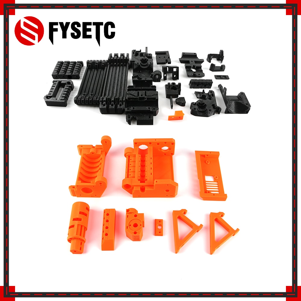 3D Printer PLA Required PLA Plastic Parts Set Printed Parts Kit For Prusa i3 MK2.5S MK3S MMU2S Multi Material 2S Upgrade Kit