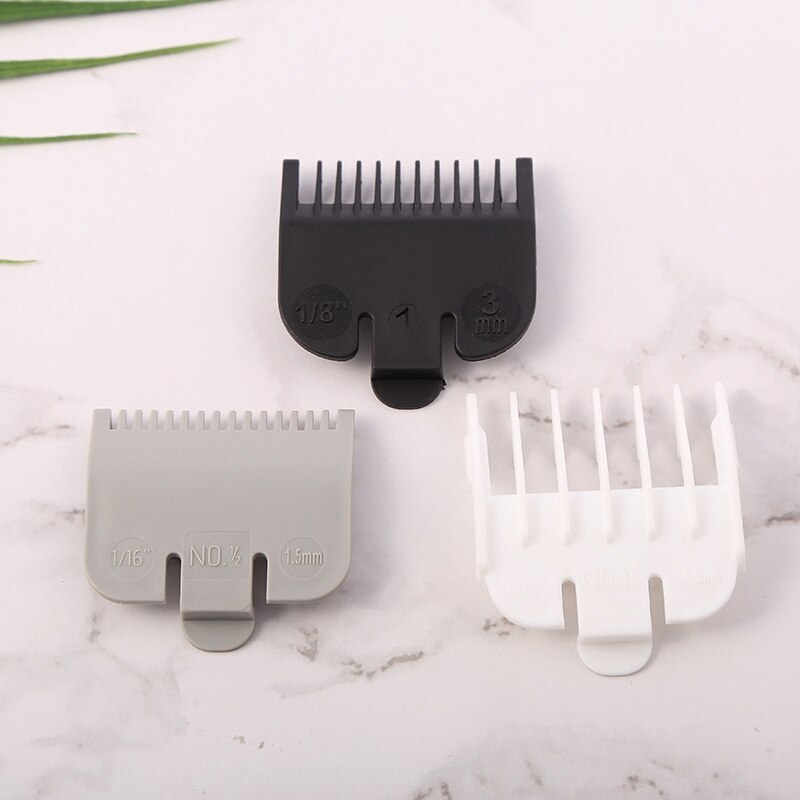 3 Pieces of Universal Hair Clipper Limit Comb Limit Comb Haircut Tools Electric Clipper Caliper 1.5mm / 3mm / 4.5mm