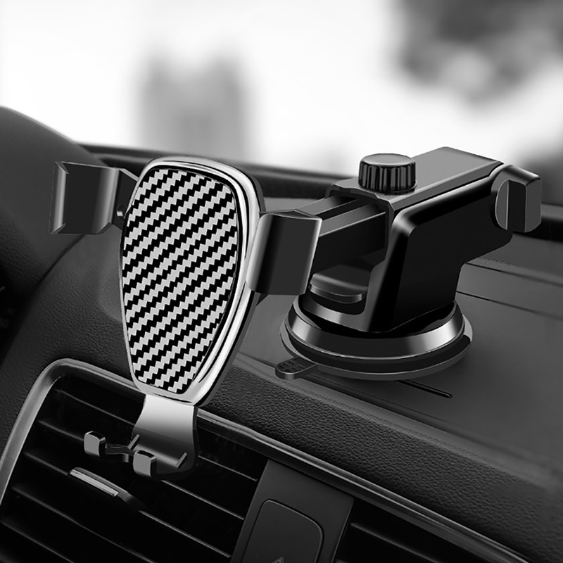 Zuignap Auto Telefoon Houder Dashboard Voorruit Zwaartekracht Mobiele Ondersteuning Mobiele Telefoon Stand GPS Houder In Car Mount Accessoire Auto