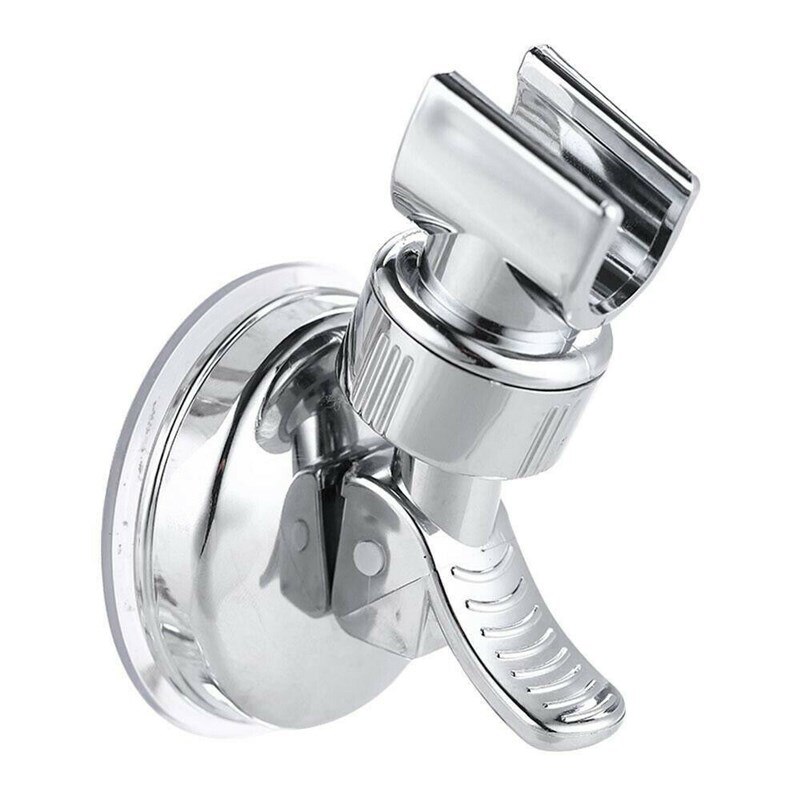 Universal Adjustable Hand Shower holder Suction cup holder Full Plating Shower Rail Head Holder Bathroom Bracket stable