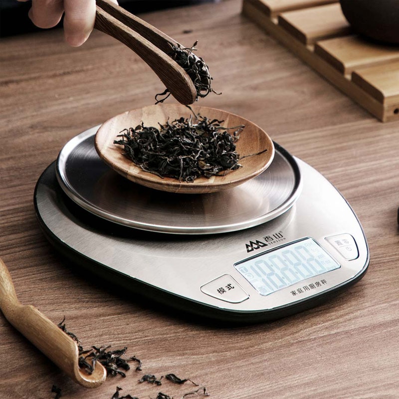 Xiaomi Mijia Xiangshan balance de cuisine électronique EK518 argent pesage précis échelle en acier inoxydable haute précision détection