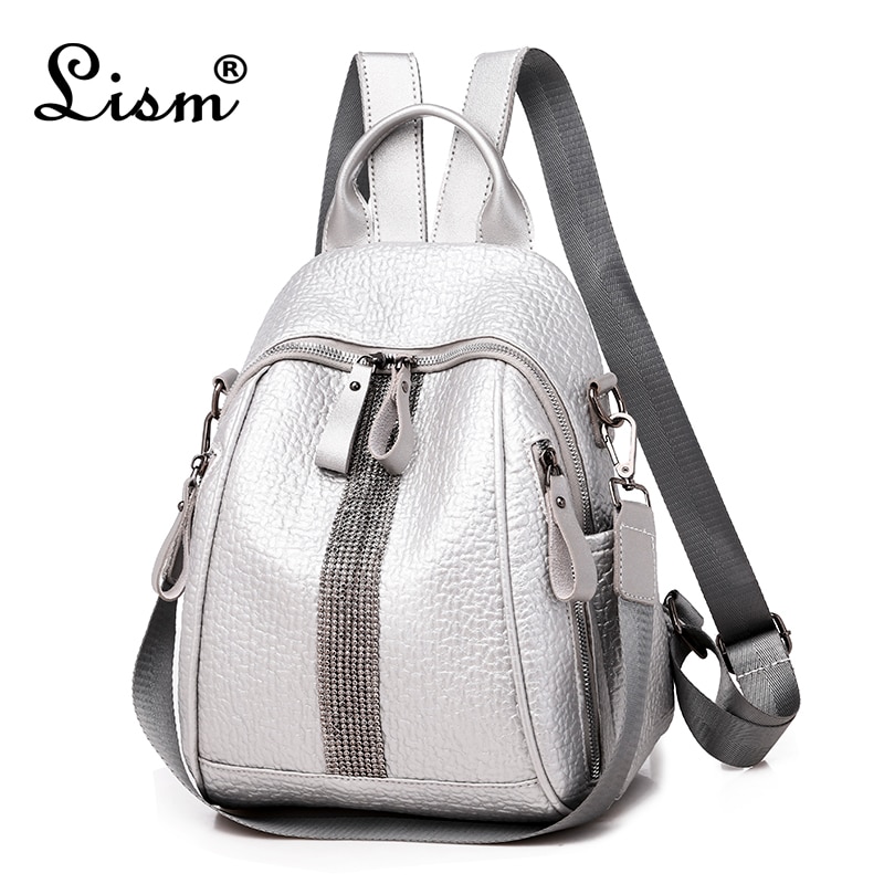 argent diamant sac à dos modèle éléphant sac jeunesse fille voyage sac