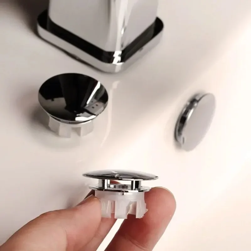 Waschbecken Überlauf Abdeckungen trimmen Ring Kappe Küche Badezimmer Waschbecken Badewanne Runde Doppel Schicht Ersatz See Abdeckung Für 22mm-24mm See