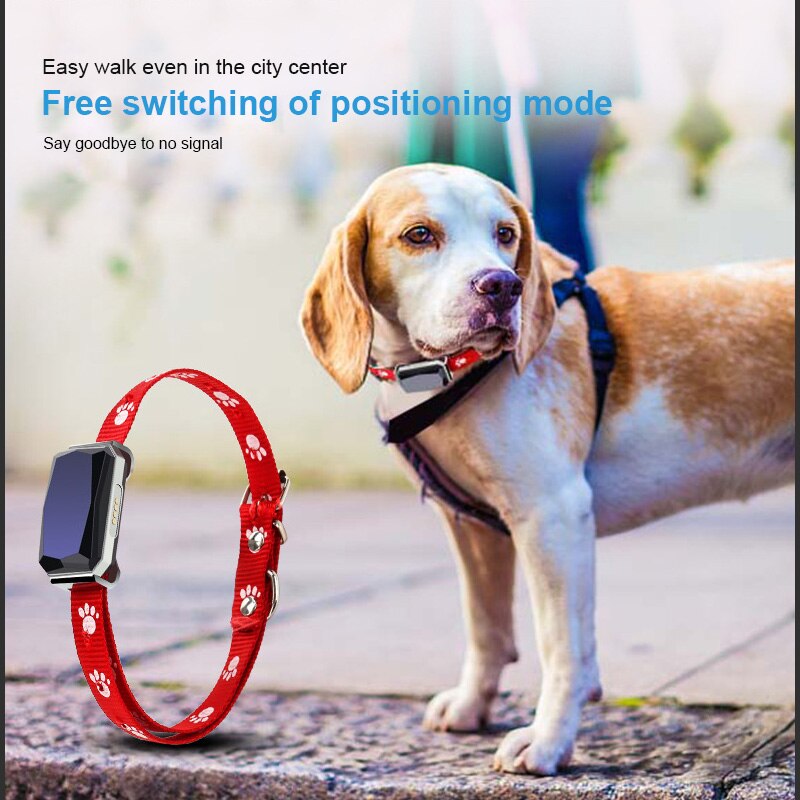 Smart Huisdier Gps Gsm Tracker Hond Kat Veiligheid Kraag Anti-verloren Real Time Huisdier Locator Intelligente Gps Trackers Batterij duurde 7 Dagen
