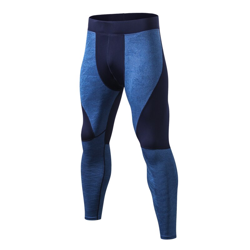 Nuovo Mens di Sport Leggings Autunno Inverno PRO Compressione Stretto Pantaloni Per Il Fitness All&#39;aperto Palestra di Alta Elastico Pantaloni Mimetici Formato di UE