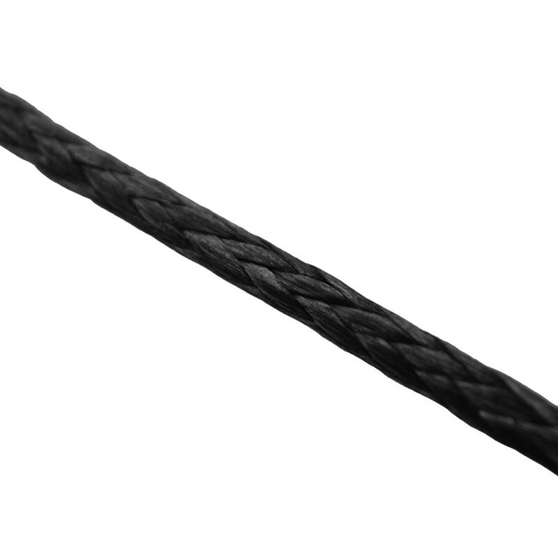 Syntetisk spil reb , 1/4 x 50ft syntetisk spil reb kabel til atv utv suv lastbil bådspil