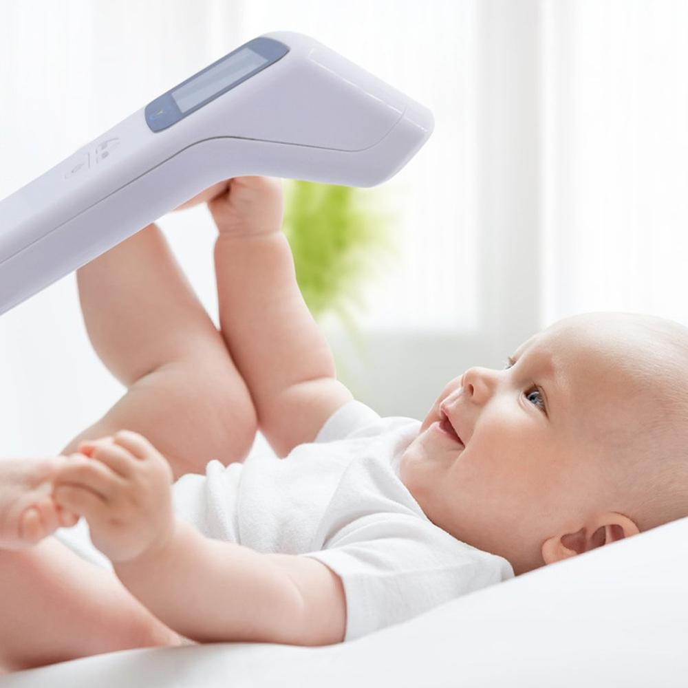 Portable Non-contact Infrared Sensor LED Digital Display High Temperature Alarm Precision Probe Thermometer