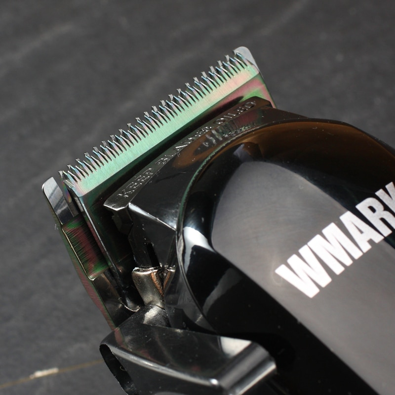 WMARK 2-Hole Hair Clipper Blade rainbow color silver color golden color replace blade W-2 for clipper