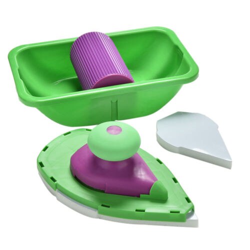 Portable Plastic Paint Roller Perfect Speed Home Painting Ssytem Point Paint Multifunctional Practical Gadgets Spong Paint Brush