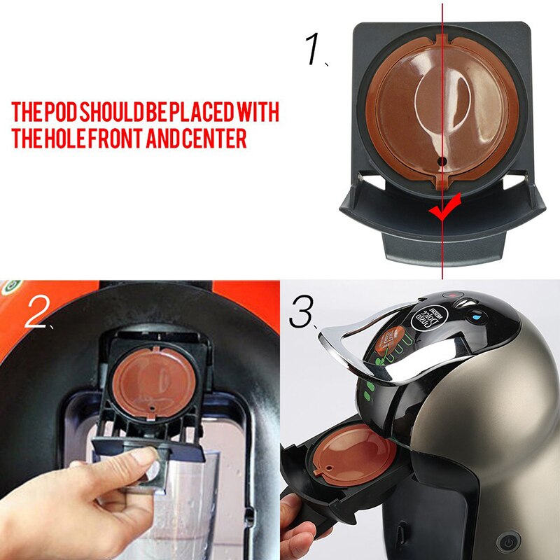Dolce Gusto Nescafe Capsule de café | Accessoires de cuisine, en plastique, rechargeable, réutilisable pour Dolce Gusto Nescafe Capsule filtrante, outils de cuisine