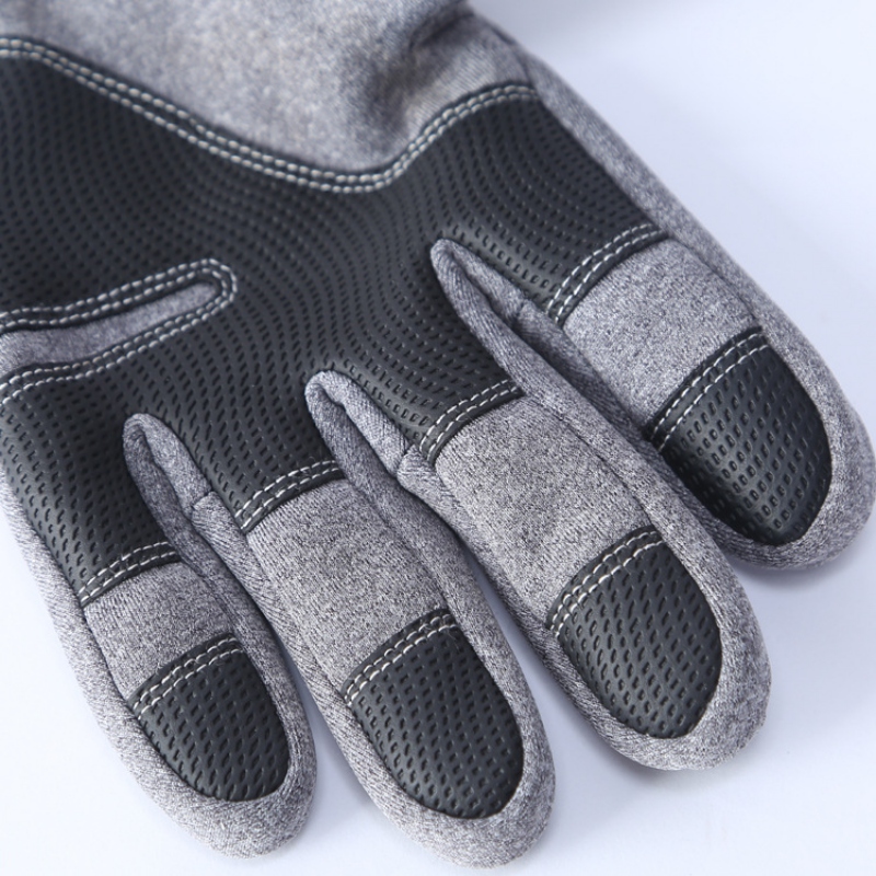 Winter Motorhandschoenen Fietsen Rijden Handschoen Skiiing Handschoenen Touch Screen Rits Windstopper Thermische Fleece Full Vinger Handschoenen