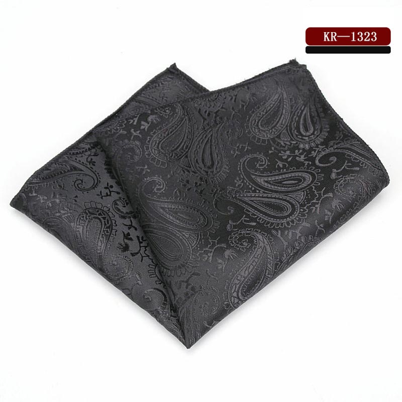 Yishline heren polyester zijden zakdoek paisley pochet bruidegom gala bruiloft feest borst handdoek zakdoeken accessoires: Kr1323