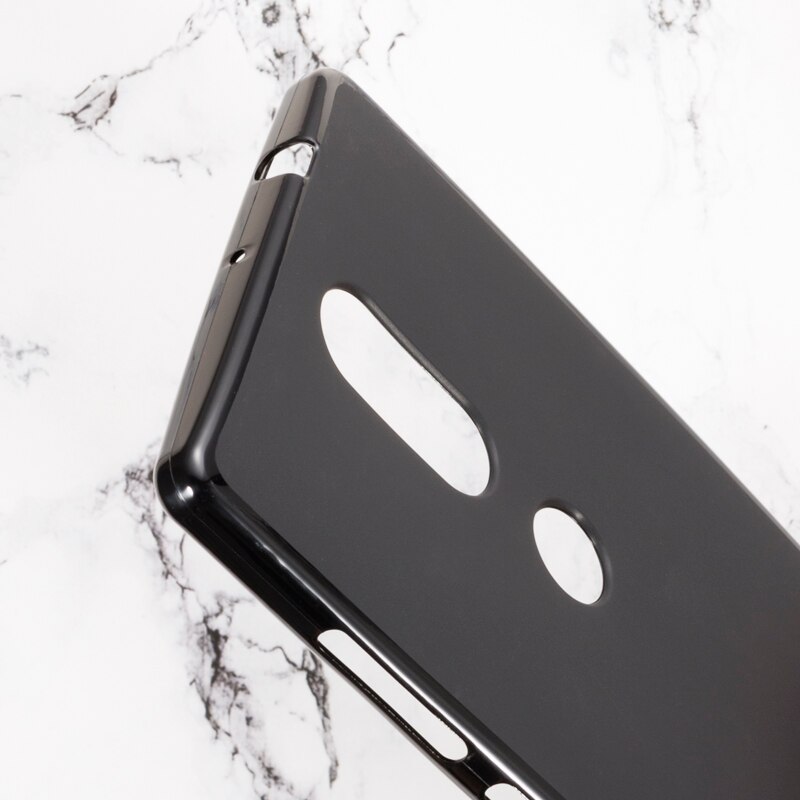Phab 2 Plus Case Matte Soft Silicone TPU Back Cover For Lenovo Phab 2 Plus Phone Case Slim shockproof: Black