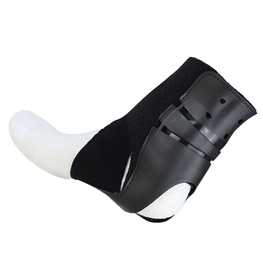 Soporte para tobillos para deportes soporte de tobillo de rehabilitación soporte de tobillo deportivo de poliéster fijo (izquierda)