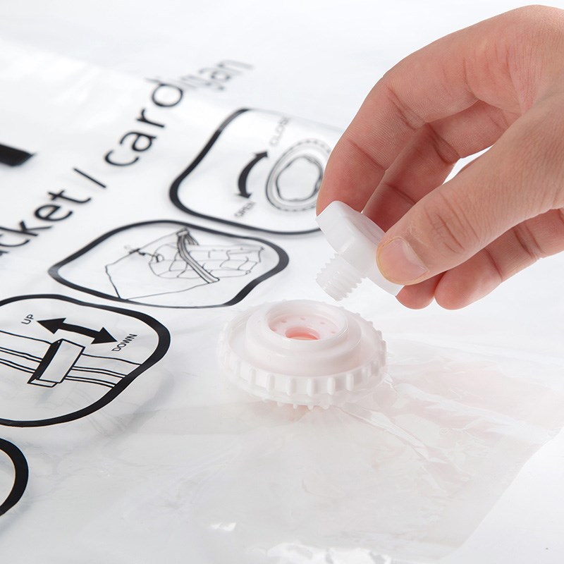 Compression Bag Hanging Vacuum Storage Bag Seal Storage Clothing Bags for Suits, Dress Coats or Jackets, Closet Organizer