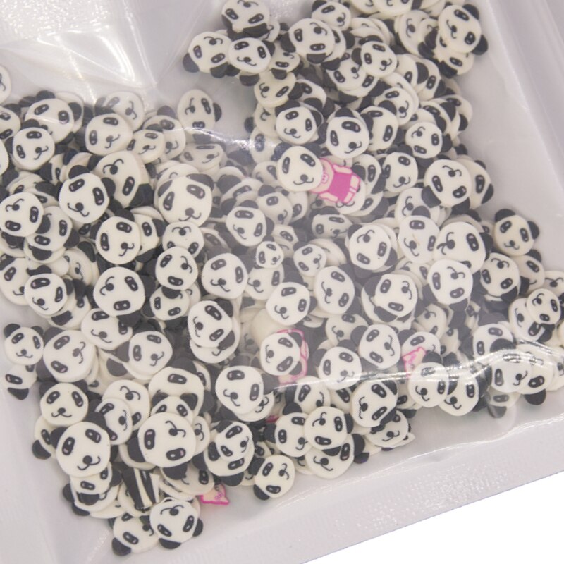 30g Butterfly Wings Bee Bear Unicorn Chicken Soft Polymer Clay Slices Sprinkles for Crafts Making DIY Slimes Filler Accessories: 11 small