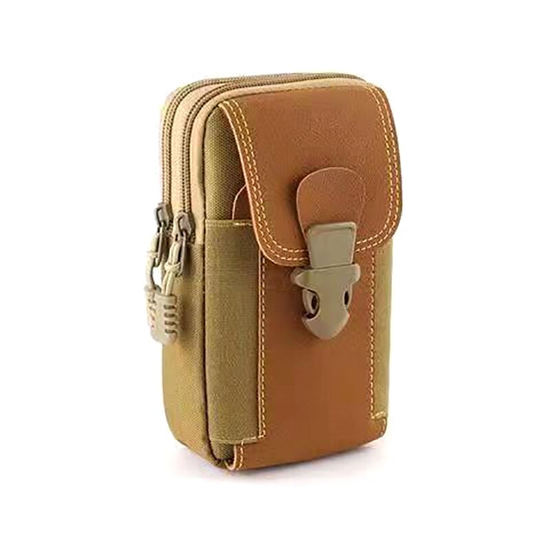 Bolsa de lona impermeable para teléfono móvil, funda tipo billetera, cinturón, monedero, funda para teléfono: KK3