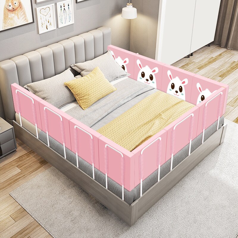 Baby Stiksels Gestoffeerde Bed Hek Kinderen Bed Omtrek Bed Vangrail Baffle Anti-Val Anti-Collision Vermijden Botsing