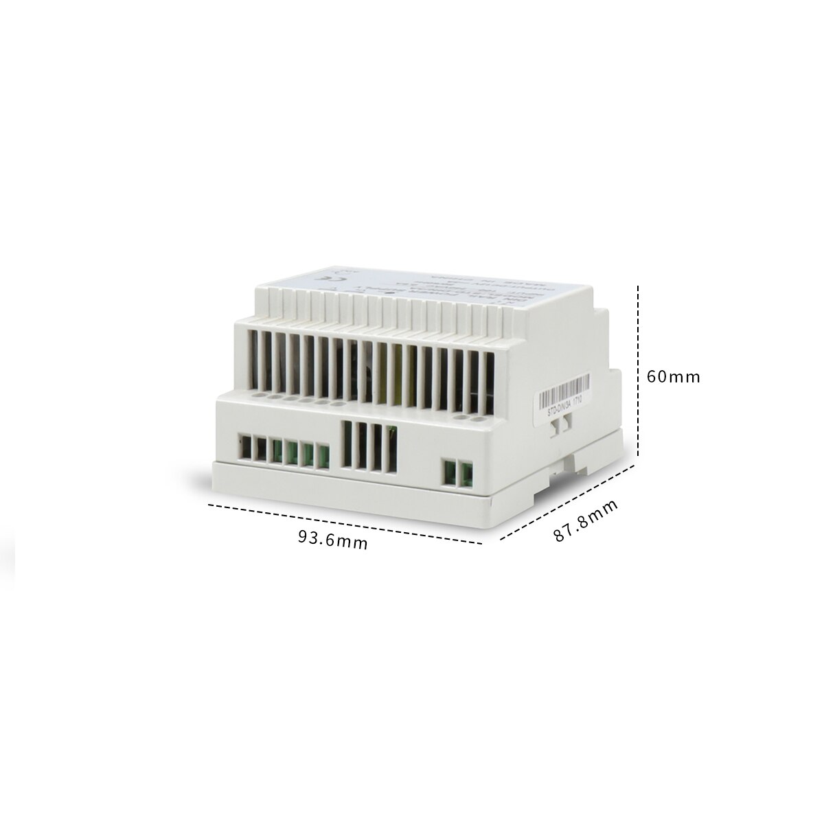 60W 12V 5A DIN Rail Power Supply Switching Power Supply