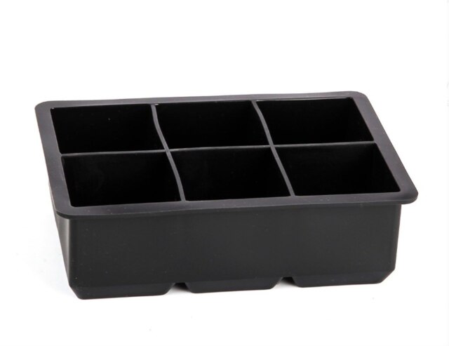 Silikon bez BPA gorąca sprzedaży tacy wysokiej jakości 6 wnęka lodu forma kostki: Default Title