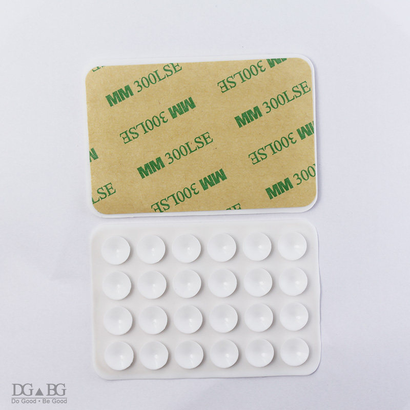 Almohadilla de ventosa de goma de silicona para móvil, pegatina de 3M con respaldo, ventosa de para VR MP4, accesorios GPS
