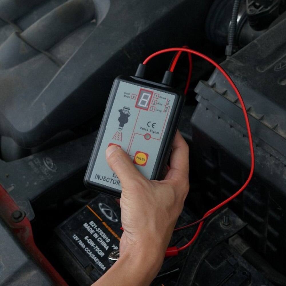 Professionele EM276 Injector Tester Brandstof Injector 4 Modi Tester Krachtige Fuel System Scan Tool EM276 Injector Tester