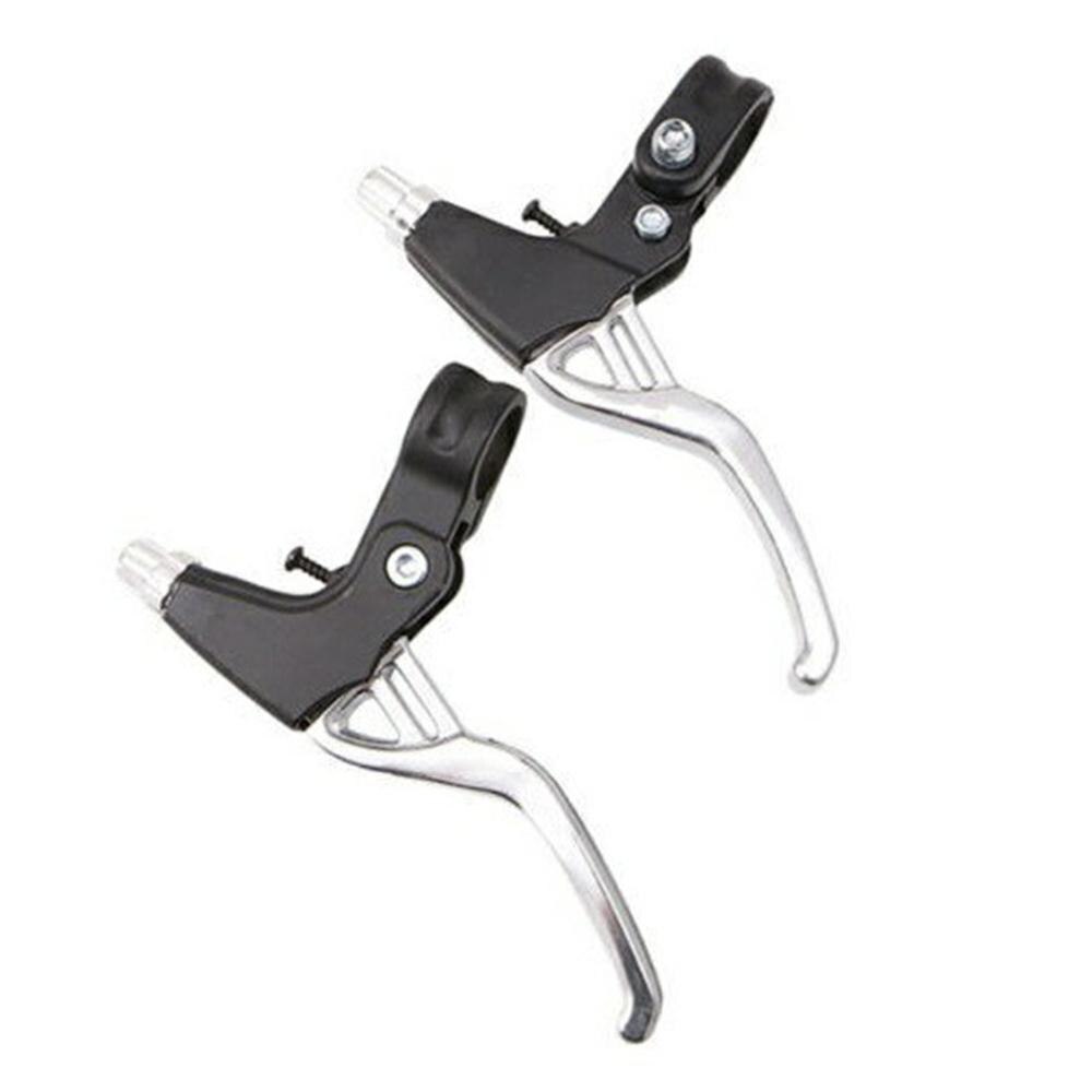 Mountainbike Universele Alle Opvouwbare Fiets Aluminium Remhendel Mountain Road Fiets Remhendel: black silver