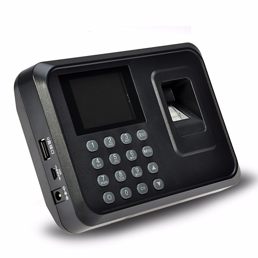 Danmini usb adgangskode biometrisk fingeraftryk tidsregistreringssystem og tidsregistreringskontrolsystem til medarbejderkontor