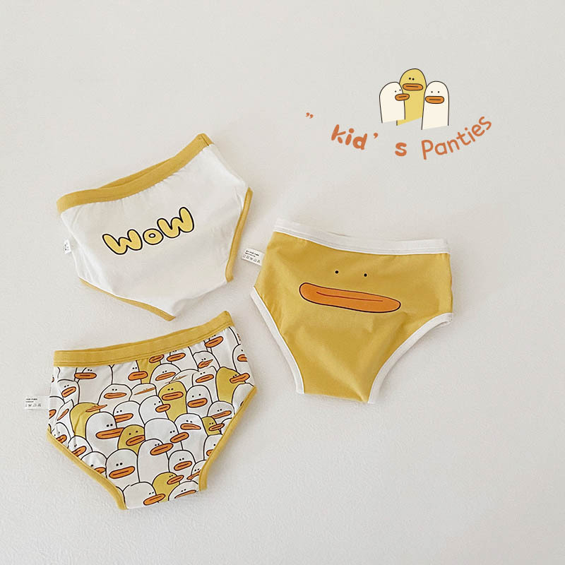 2022 roupa interior do bebê dos desenhos animados meninas roupa interior: N082 Sanjiao girl / XL