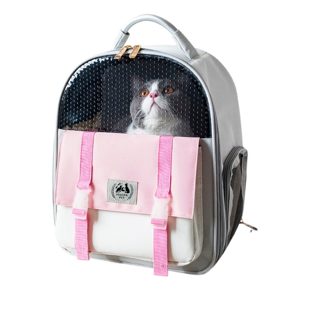 Cat Bag Foldable Cat Backpack Cat Bag Breathable Pet Backpack Out Portable Pet Bag Cat Travel Backpack