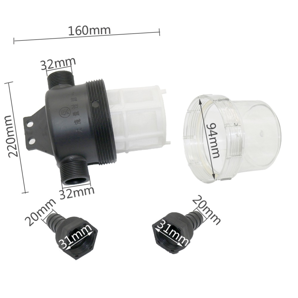 50 Mesh Super schoon Ultrafijne filtratie water filter 20mm, 25mm Prikkeldraad interface Tuin Irrigatie Landbouw Filter 1 Pc