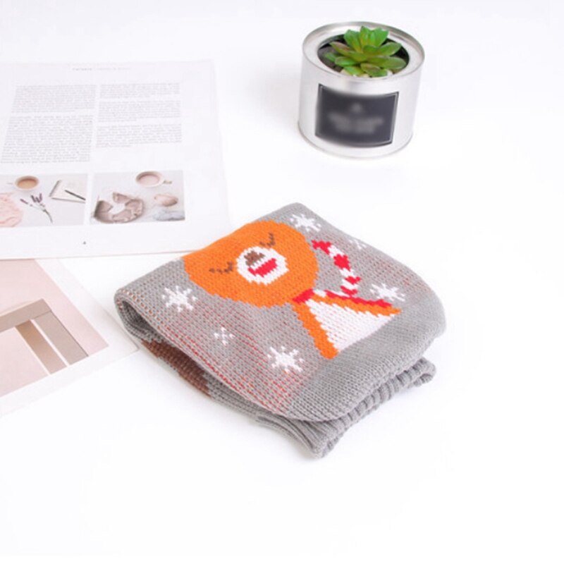 Warme Gebreide Hond Kerst Trui Winter Cartoon Rendier Chihuahua Pet Kleding Voor Kleine Middelgrote Honden Kleding