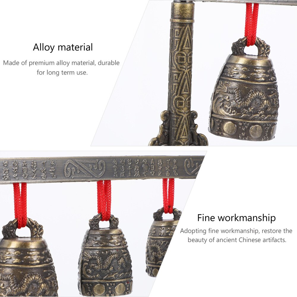 1 Set Single Layer Chimes Ornament Ancient Percussion Instrument Decor