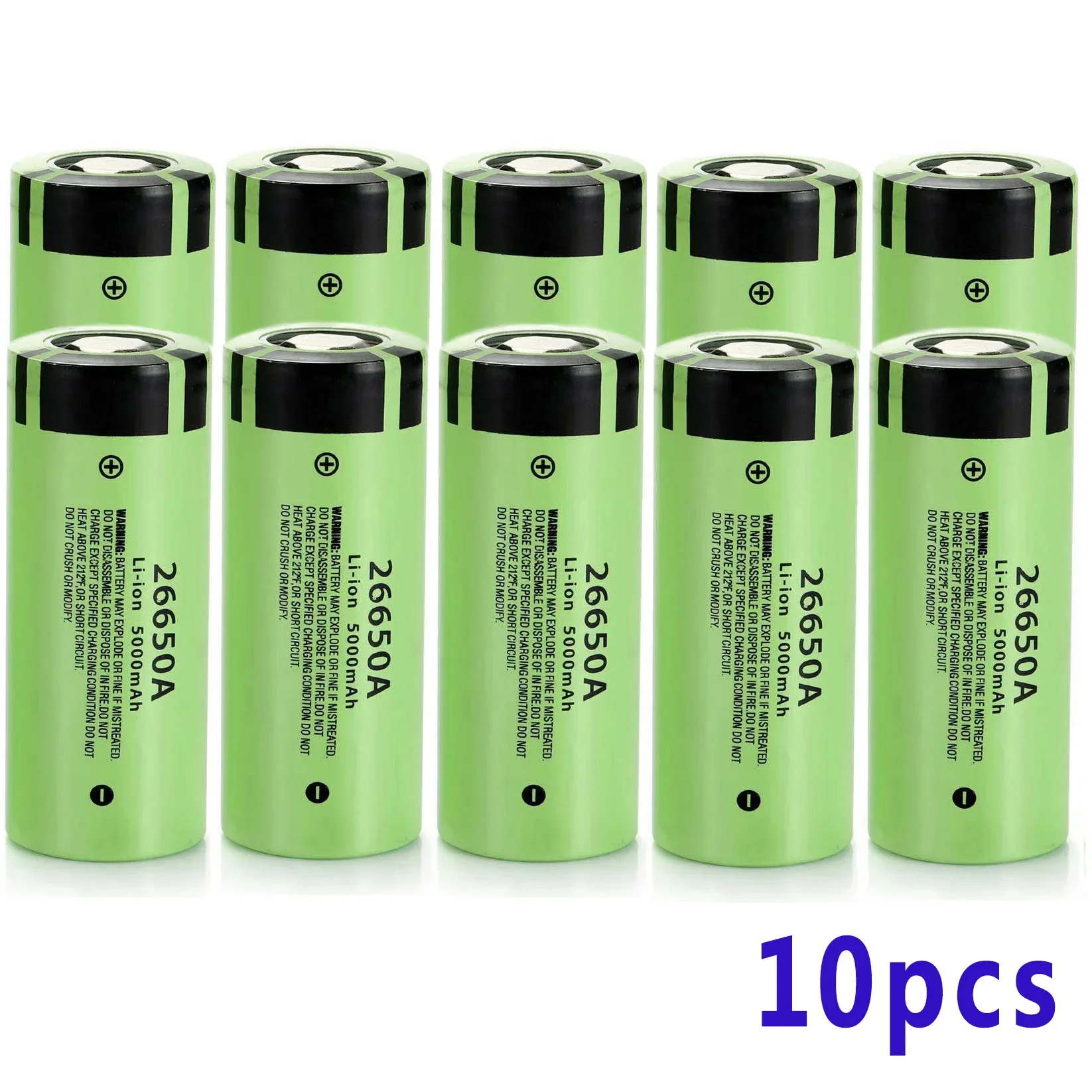 .High Capacity 26650 5000mah Li-ion Rechargeable Battery Lii-50A 3.7v 26650-50A battery for Flashlight 20A packing