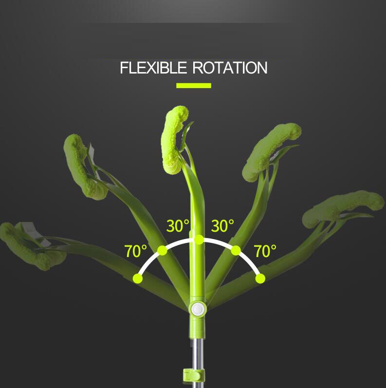 Free ship telescopic Multifunction High-rise window cleaning glass cleaner brush for washing windows Dust brush clean hobot