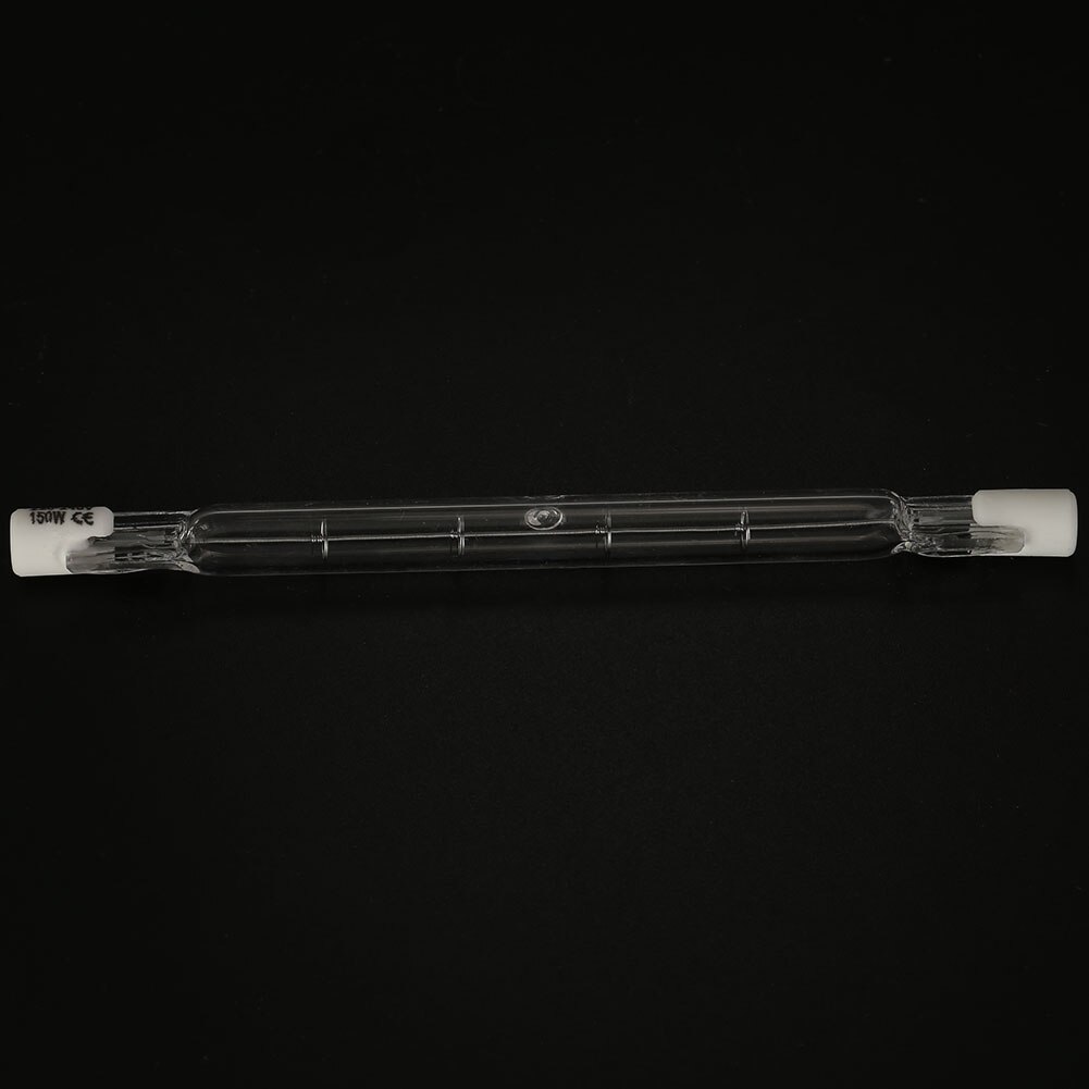 Lámpara de tungsteno-yodo 150 W, fuente de hogar, lámpara halógena de vidrio para interiores y exteriores, brillante R7S 220 V-240 V, iluminación de la habitación segura duradera