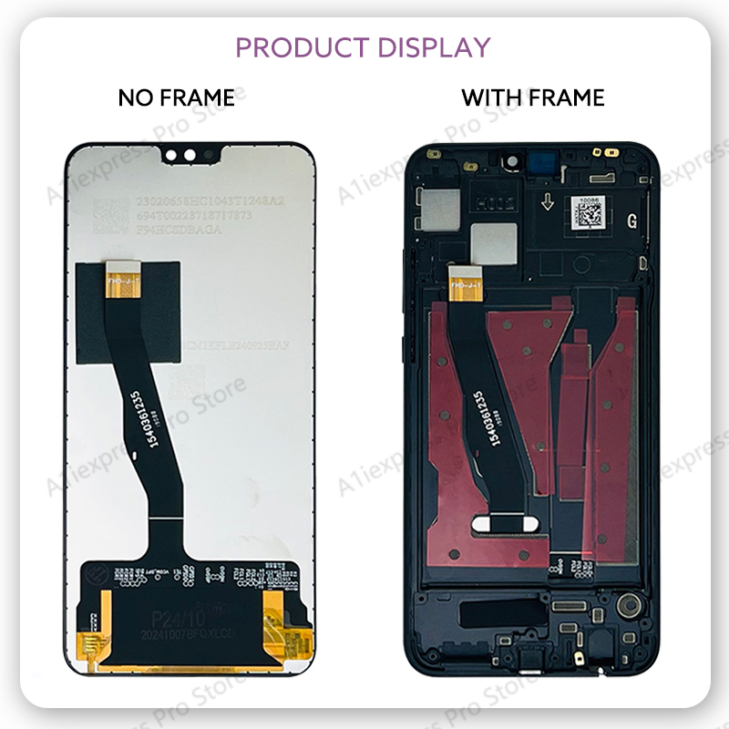 6.5 "IPS LCD dla Huawei Honor 8X wyświetlacz LCD ekran dotykowy Digitizer zgromadzenie JSN-L22 JSN-L42 JSN-L11 JSN-L21 naprawa części