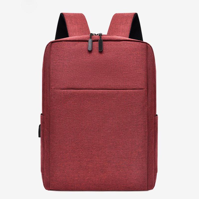 Men Backpack 15.6 Inch Laptop Men Backpack Anti Theft School Bags For Teenager Girl Boys Shoulder Bags: Red