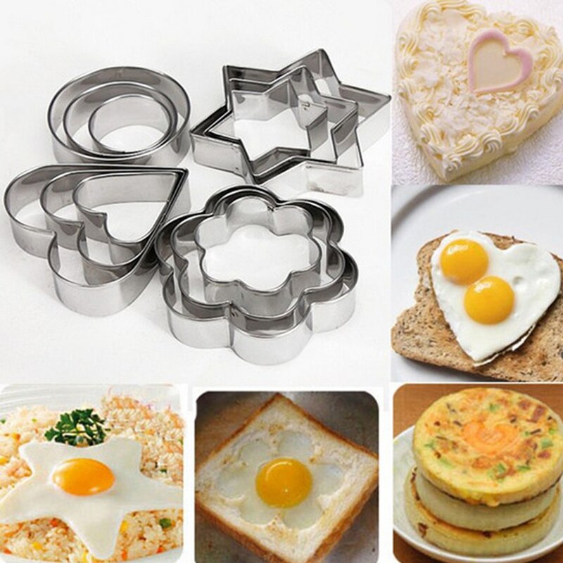 24 Pcs/set Baking Tools Cookie Chocolate Cake Baking Set DIY Kitchen Tool Cookie Cutters Mold Birthday Party Decoration