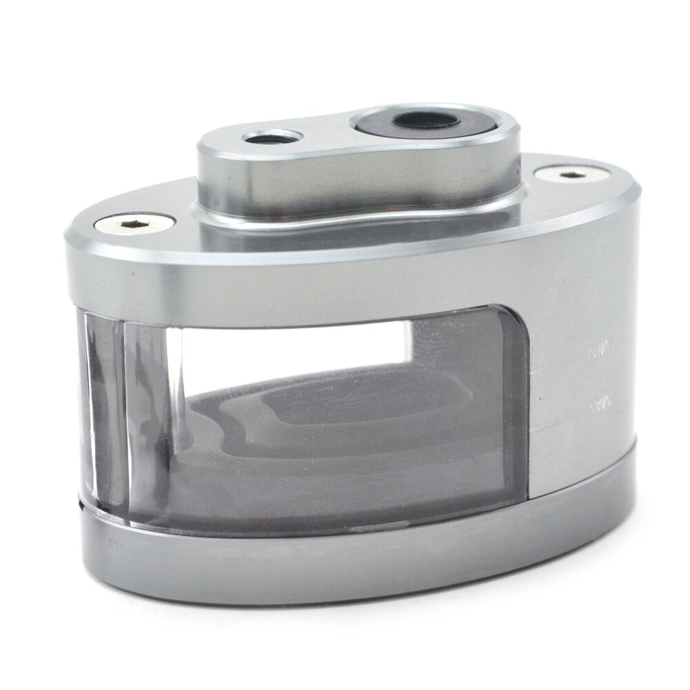 Accesorios para motocicletas tanque de cilindro de embrague delantero de Motor de copa de fluido de aceite para Ducati 848 Diavel Hypermotard 1100 696 Monster 1098: Gris