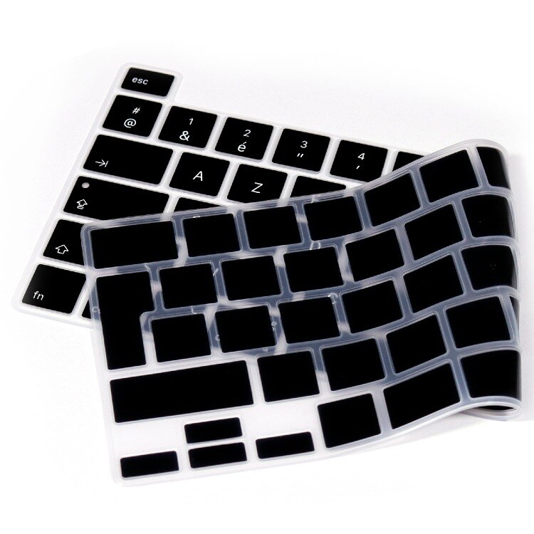 AZERTY Keyboard Cover Skin French Cover Protector for MacBook Pro 13 inch Model A2289 A2251 & Mac book 16 inch Model A2141