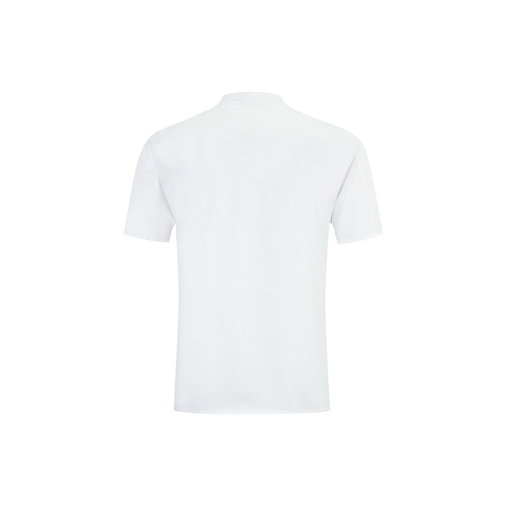 Chef Jacket Waiter Uniform Summer Kitchen Hotel Canteen Dessert Coffee Bakery Barbershop Work Clothes Free Scarf