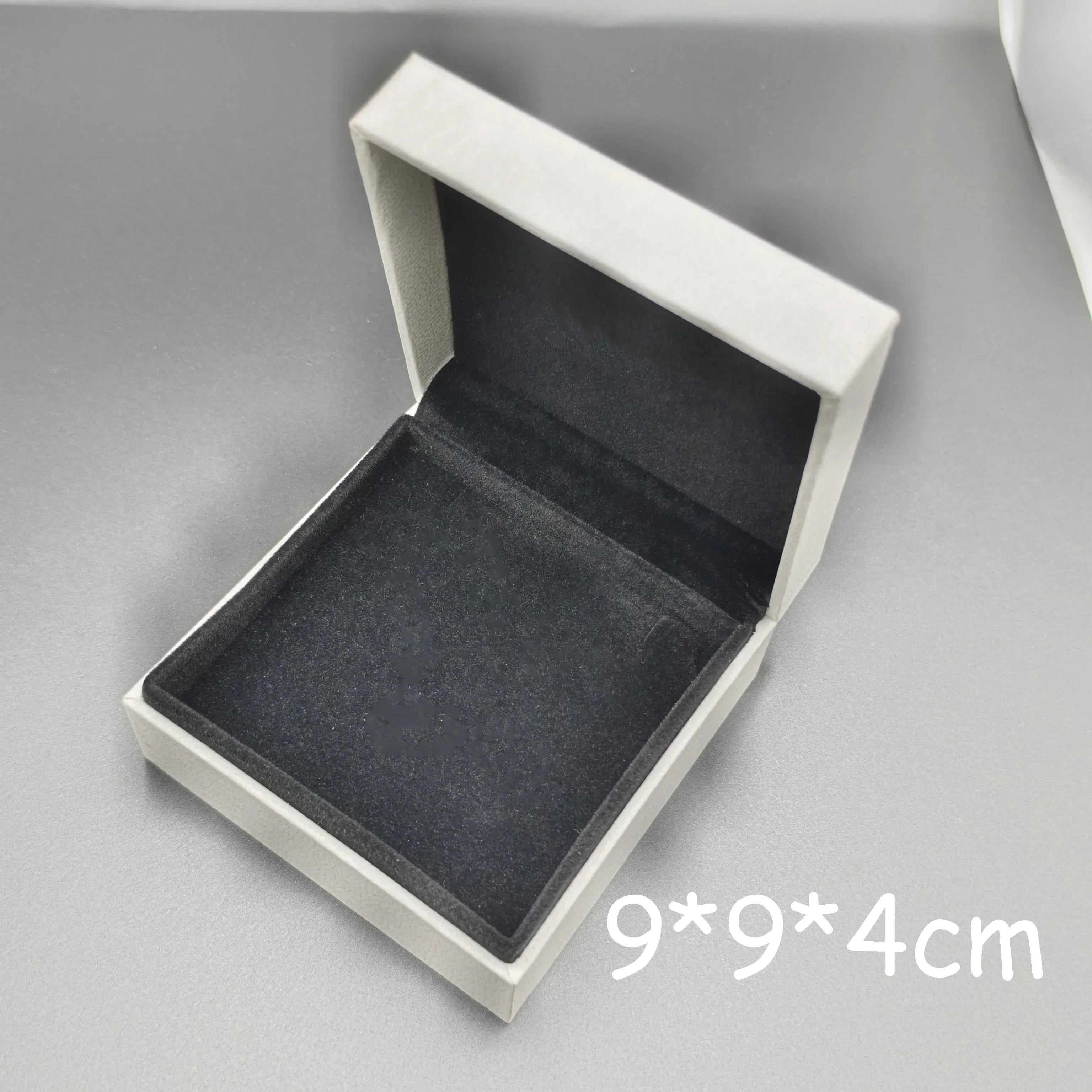 Accessoire chat Nouvelle boîte à bijoux rose, extractible, extérieur blanc, intérieur rose, bague, collier, bracelet, boucles d'oreilles, boîte d'emballage: Marron
