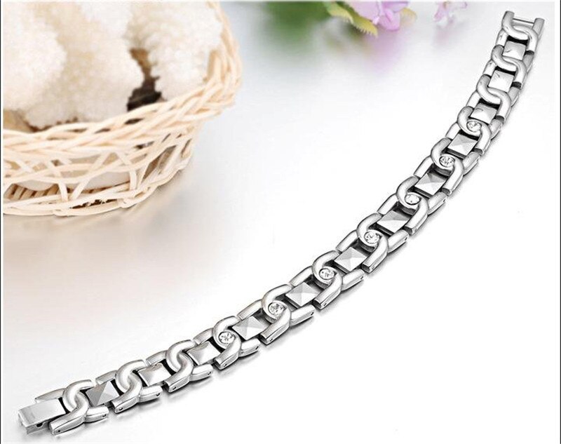 2020 nuovi Amanti Del Braccialetto anti-Fatica energia bilancia Delle Donne Degli Uomini Dei Braccialetti di 316L in Acciaio Inox Sano Dei Monili