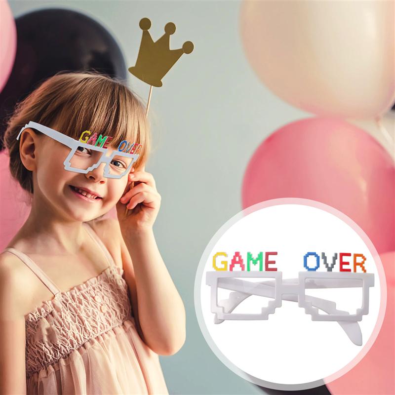 Gafas con estilo, juego sobre gafas, atrezo para fotografía de , 2 uds.