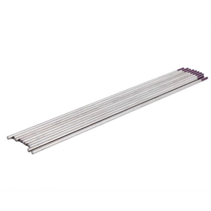 Welding Tungsten 2.4mm WES Rod Welding Tungsten Zirconium Electrode Arc Needle Equipment Purple