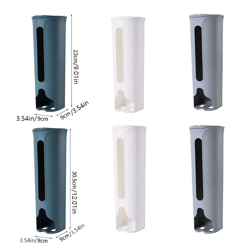 Wall-Mounted Underwear Storage Box Closet Underwear Panties Socks Organizer Self adhesive Home Garbage Bag Dispenser Storage Box