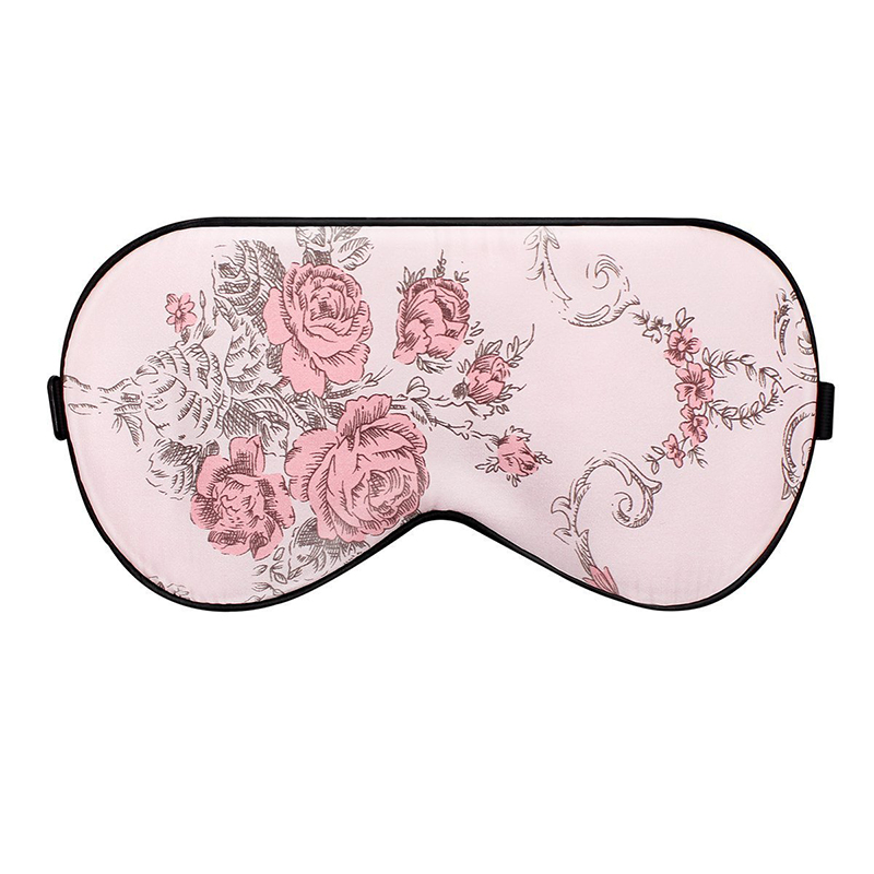 Sovmask 100%  naturligt mullbärssilke mjuk ögonbindel sovande ögonmask för att resa hem sömnhjälp hälsa ögonskugga ögonskydd
