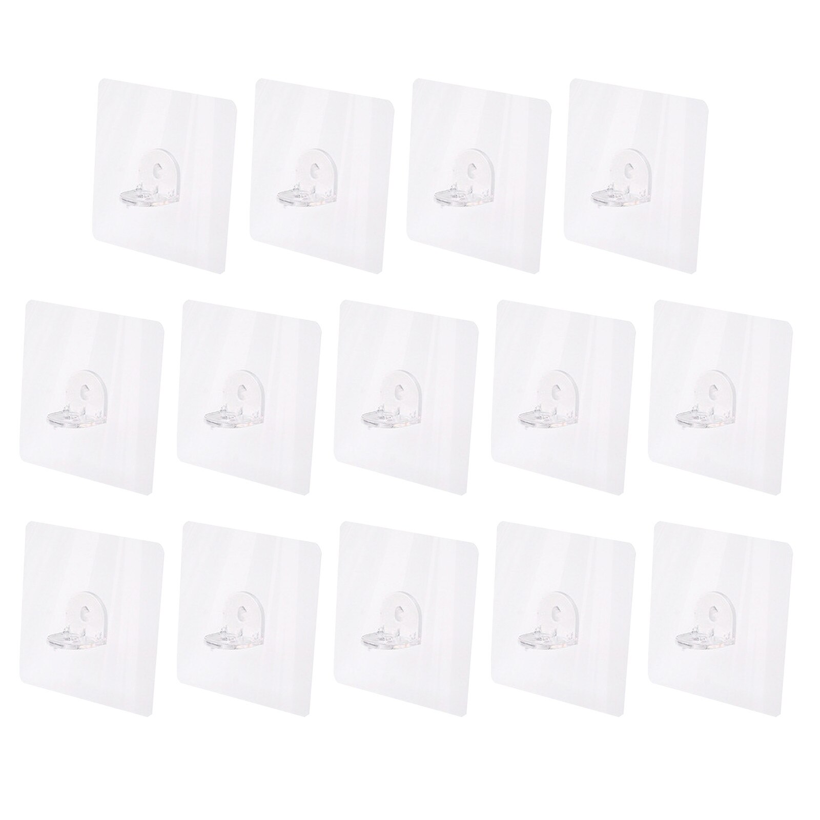 Plate Support Non-perforated Wardrobe Partition Layer Fixed Paste Hook Super Load-bearing Non-marking Nail-free Bracket #45: 14PC